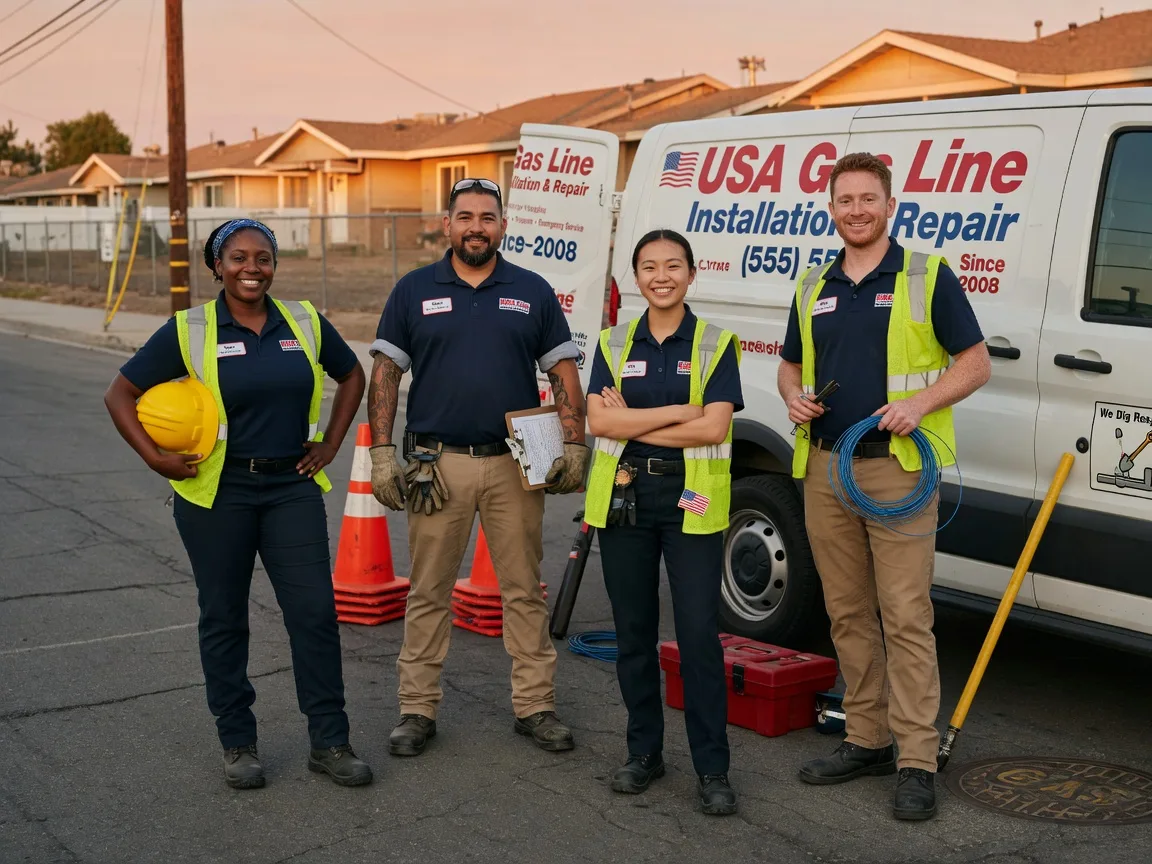 Gas Line Installation company in Christine, ND